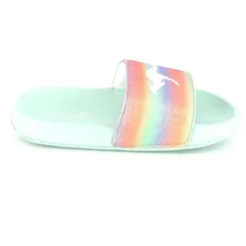 KangaROOS K-Slide Shine für Kinder, grün, Größe 32 EU