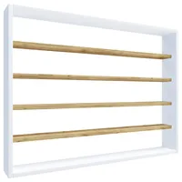 VCM Osado Wandregal 80 x 10 x 60 cm Weiß