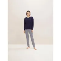 Tom Tailor Zweiteiliger Langer Damen Pyjama 40 - 40