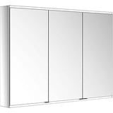 Keuco Royal Modular 2.0 Spiegelschrank 800311131100300 1300 x 900 x 160 mm, 1 Steckdose, 1 Doppel-USB-Ladestelle, Wandvorbau, 3-türig