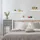 Relaxdays Wandregal 3er Set 60 x 15 cm Weiß
