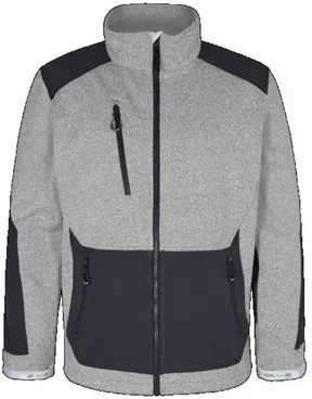 X-treme Strickjacke 1363-299, Weiß/Anthrazitgrau, Größe L - weiß/anthrazitgrau - L