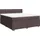 vidaXL Boxspringbett 180 x 200 cm Dunkelbraun