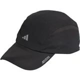 adidas Running x Adizero Heat.RDY Lightweight Cap Verschluss, Black/White, One Size Hats Large 60 cm,OSFL