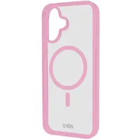 SBS Mag Frame Handy-Cover für Apple iPhone 16 rosa