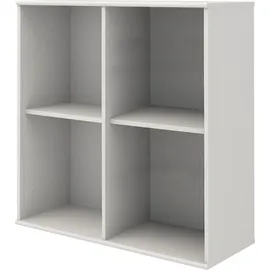 Hammel Furniture Mistral Kubus 026 Bücherregal 69 x 32,5 x 69 cm Weiß