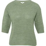 s.Oliver Strickpullover aus Bändchengarn grün 44