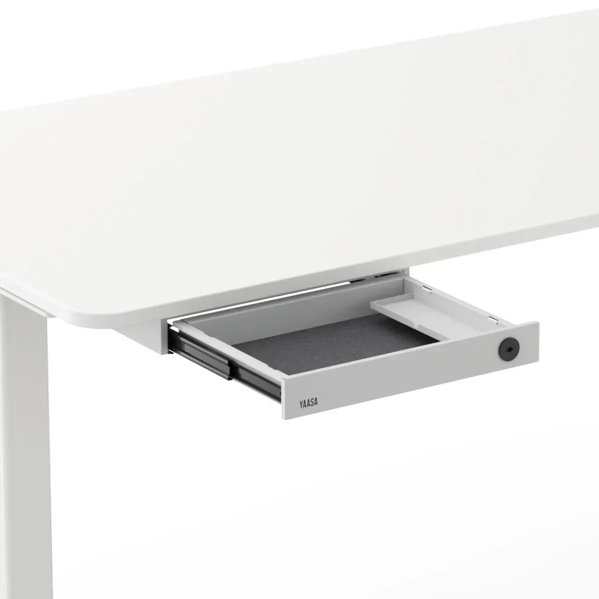 Yaasa Desk Drawer, Schreibtischschublade, Weiß