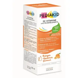 PEDIAKID 22 Vitamine und Spurenelemente 125 ml Sirup