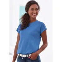 VIVANCE T-Shirt Damen blau Gr.40/42