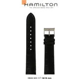 Hamilton Leder Jazzmaster Band-set Leder-schwarz-18/16 H690.323.117 - schwarz