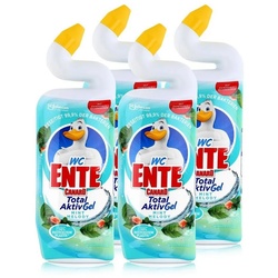 WC Ente WC Ente WC-Reiniger Total AktivGel Mint Melody 750ml (4er Pack) WC-Reiniger