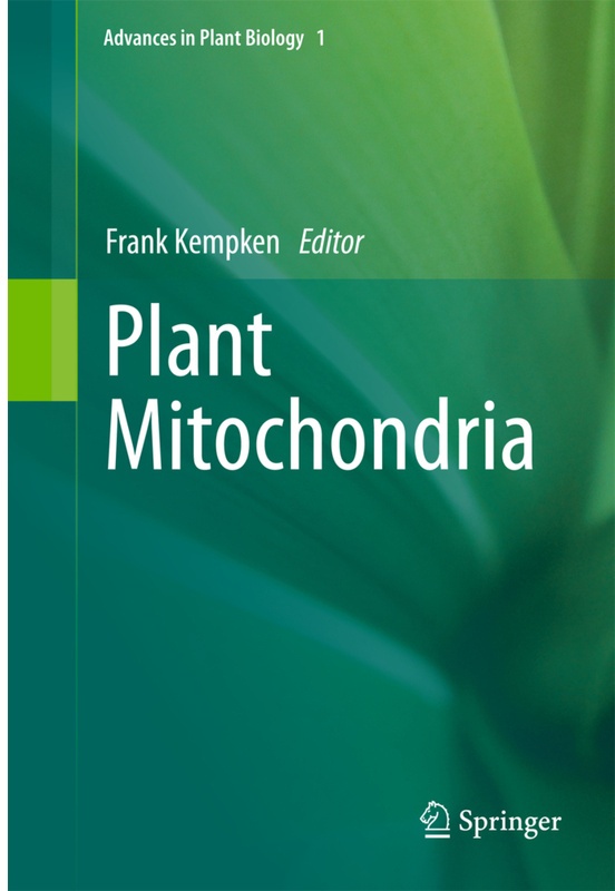 Plant Mitochondria  Kartoniert (TB)