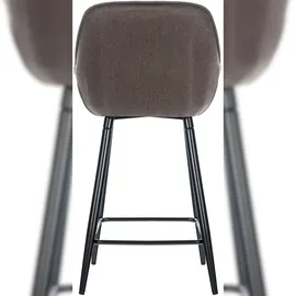 CLP 2er Set Barhocker Gibson Tresenstuhl Mit Fußstütze - 2 x Tresenhocker Gepolstert