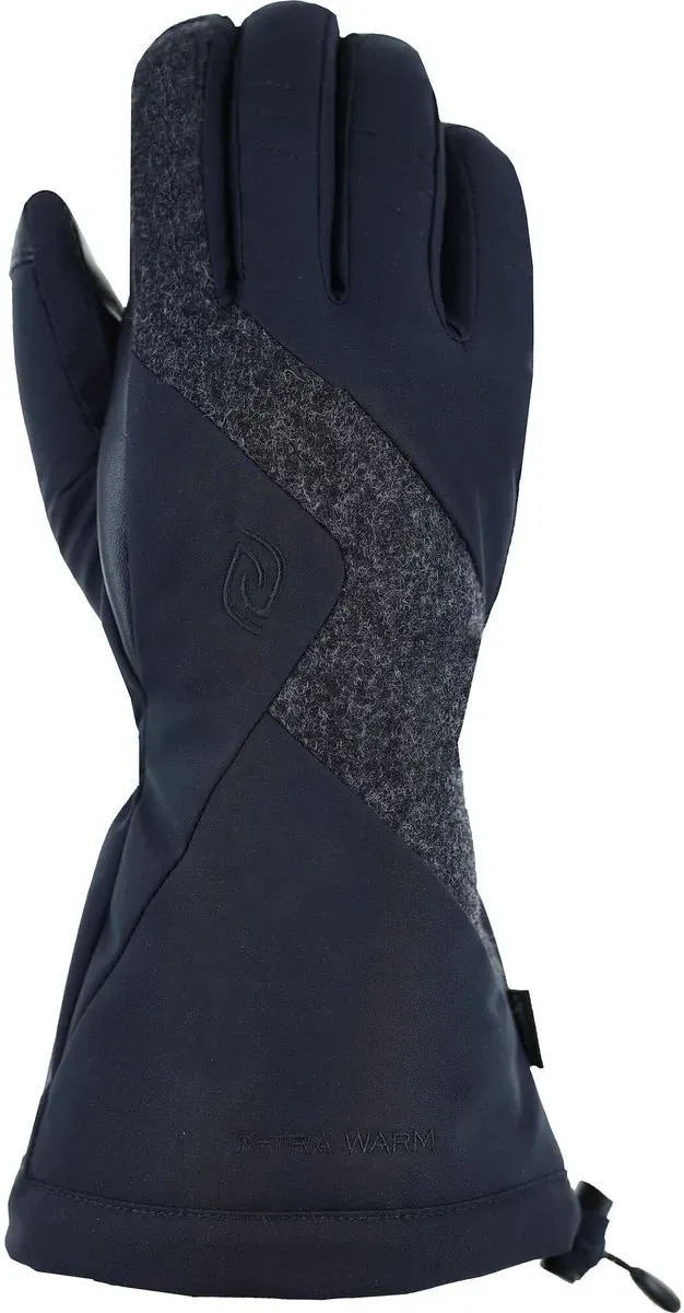 Roeckl Sports Serfaus black/graphite mélange (9860) 8,0