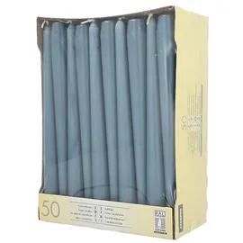 Papstar Leuchterkerzen 25 cm 50 St. blau