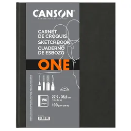 Canson Skizzenbuch ARTBOOK ONE ca. DIN A3 blanko, Hardcover 196 Seiten, 1 St.