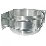 Kerbl Futtertrog Aluminium 37 x 37 x 24 cm 18 l Silber