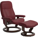 Stressless Stressless® »Garda«, (Set, Relaxsessel mit Hocker), mit Classic Base, Größe M, Gestell Braun