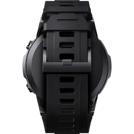Zeblaze Vibe 7 Pro BT 22 mm Kunststoffgehäuse schwarz Sportarmband schwarz One Size