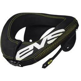 EVS RS3 Race Youth Nackenprotektor, schwarz-gelb