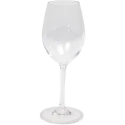 BO-CAMP Weiß-Wein Gläser 2er Set - Polycarbonat-Camping-Glas-Spülmaschinenfest