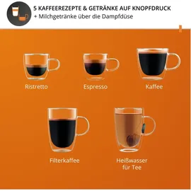 Krups Sensation EA910810 Kaffeevollautomat schwarz