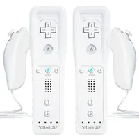  TechKen Plus Controller Wii Fernbedienung Silikonhülle Handschlaufe Weiß 