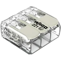 WAGO Compact-Verbindungsklemme bis 6 mm2 3-Leiter 30 St. 221-683