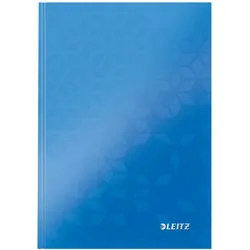 LEITZ Notizbuch WOW, A5, kariert, blau