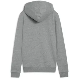 Puma teamGOAL Casuals Kapuzenjacke Damen 33 medium gray heather/white S