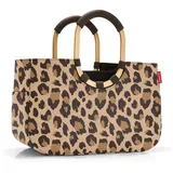 Reisenthel loopshopper M frame leo macchiato 40 x 26 cm