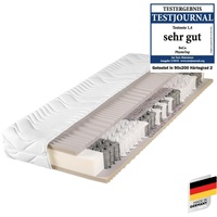 Taschenfederkernmatratze Physio Top, Beco, 23 cm hoch, von TESTJOURNAL mit "SEHR GUT"* weiß 180 cm x 200 cm x 23 cm