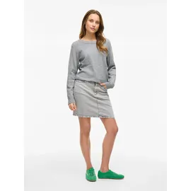 VILA Jeansrock Damen Grau 38