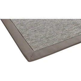 DEKOWE Teppichboden DEKOWE "Naturino RipsS2 Spezial", grau, B:300cm H:8mm L:400cm, Kunstfaser, Teppiche, Flachgewebe, meliert, Sisal-Optik, In- und Outdoor geeignet