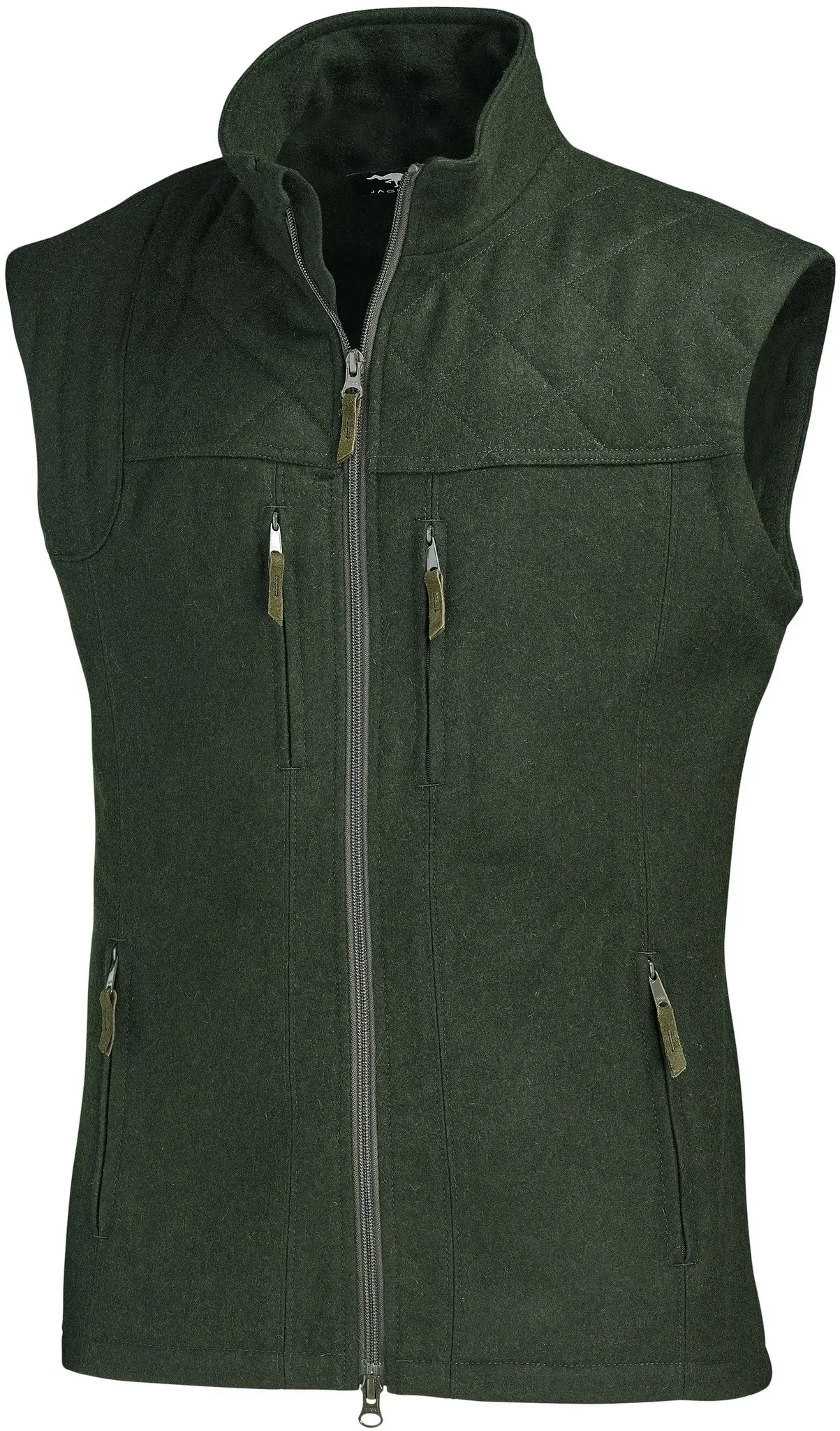 Jagdhund Jagdweste Gamsfeld 2, uni grün, 54