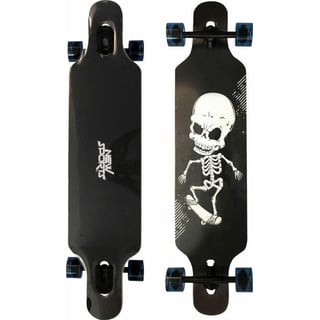 NEW SPORTS Longboard Skull, Länge 104 cm, ABEC 9