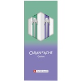 Caran d'Ache Caran d’Ache Set 849 Kugelschreiber und Minenhalter in der Farbe Borealis, grün violett Inhalt: 1 Strichstärke: M,