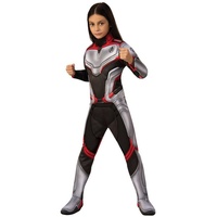 Rubie ́s Kostüm Avengers Endgame Team Suit Kostüm für Kinder, Superhelden im Einheitslook aus dem letzten Avengers-Film silberfarben 116