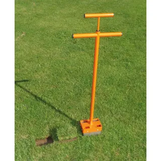 Rasenziegelstecher, eckig - Orange