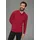 MAN'S WORLD Langarm-Poloshirt MAN'S WORLD "Neue Kollektion", Herren, Gr. XL (56/58), rot (bordeaux), Piqué, Obermaterial: 100% Baumwolle, unifarben, Basic, schmal, angesetztes Bündchen, Shirts, schmale Passform, Langarm, mit Reißverschlusstasche