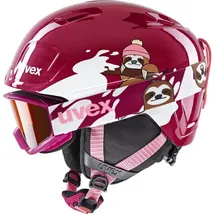Uvex Heyya Set 2022/23 berry/white sloth)