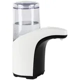 Bebusingoto Flüssigseifenspender, Automatischer, Berührungsloser Infrarot-handdesinfektionsmittelspender, 300 Ml Fassungsvermögen, Kunststoff, 8 X 19 X 15 Cm, Weiß