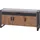 Mendler Garderobe mit Sitzbank HWC-A27, Garderobenpaneel Kommode, 53x110x30cm 3D-Struktur, Wildeiche-Optik