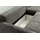 exxpo - sofa fashion »Chester, Boxspring Federkern-Polsterung, bequem, Breite 241cm, L-Form« L-Form, schmale Armlehnen, Bettfunktion u. Bettkasten