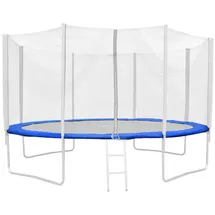 Jawinio Randabdeckung Trampolin-Zubehör Blau 366x366 cm