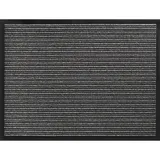 Hamat Fußmatte gestreift anthrazit Polypropylen