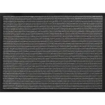 Hamat Fußmatte gestreift anthrazit Polypropylen