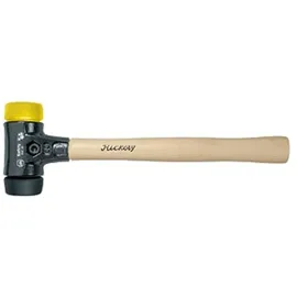 Wiha Schonhammer Safety mittelweich/mittelhart mit Hickory-Holzstiel, Rund-Schlagkopf 30 mm