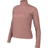 Nike Swoosh Sweatshirt Red Stardust/Fierce Pink M